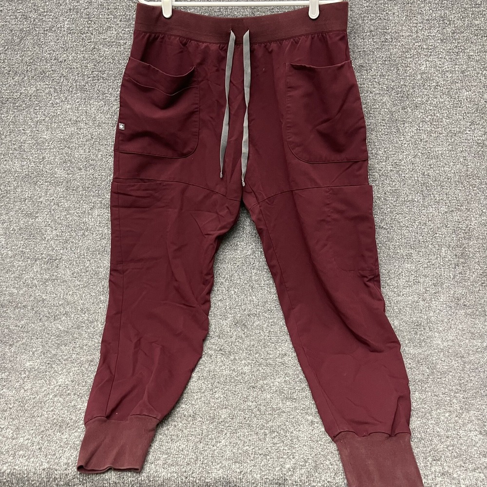 Figs Nepal Scrub Joggers Women's Sz XLT Red  W21SW2064t